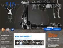 Tablet Screenshot of crossfit515.com
